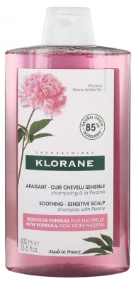 Klorane Apaisant - Cuir Chevelu Sensible Shampoing à la Pivoine 400 ml