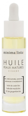 Minima[liste] Aceite Ecológico Para la Piel Madura de Día y de Noche 30 ml