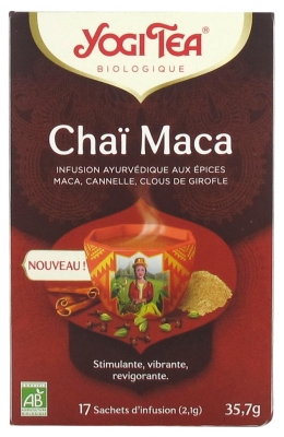 Yogi Tea Chaï Maca Organic 17 Sachets