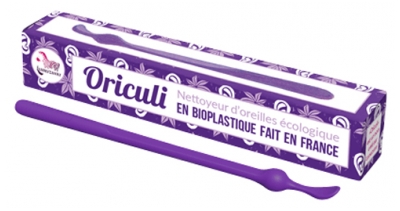 Lamazuna Oriculi Ecological Ears Cleaner in Bioplastic - Colour: Purple
