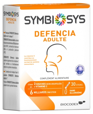 Biocodex Symbiosys Defencia Adulte 30 Sticks