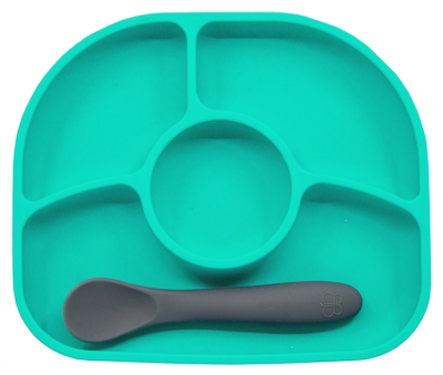 Bblüv Yümi Anti-Slip Silicone Plate and Spoon 4 Months and +