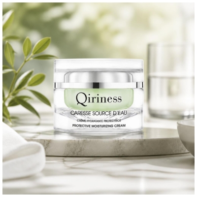 Qiriness Caresse Source d'Eau Crème Hydratante Protectrice 50 ml