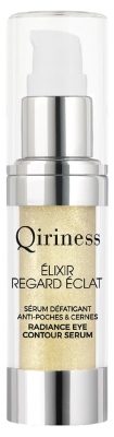 Qiriness Strahlungsaugen-Elixier Anti-Schwellung & Anti-Dunkle-Kreis-Serum 15 ml