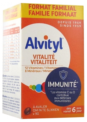 Alvityl Vitalite 90 Comprimes A Avaler