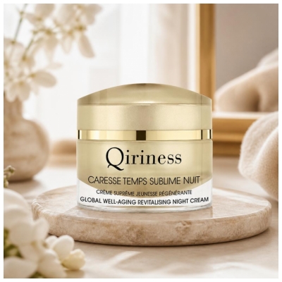 Qiriness Caresse Temps Sublime Nuit Crème Suprême Jeunesse Régénérante 50 ml