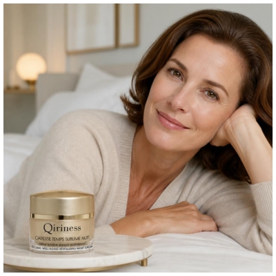 Qiriness Caresse Temps Sublime Nuit Crème Suprême Jeunesse Régénérante 50 ml