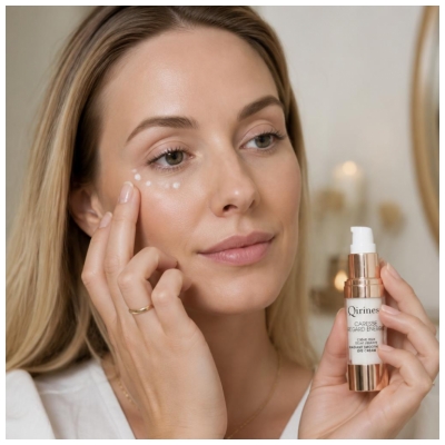 Qiriness Caresse Regard Énergie Kirkastava Silmänympärysvoide 15 ml