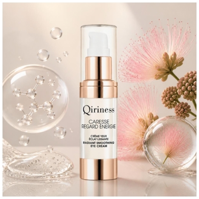 Qiriness Caresse Regard Énergie Kirkastava Silmänympärysvoide 15 ml
