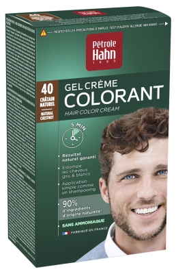 Pétrole Hahn Kit Gel Crème Colorant - Coloration : 40 : Châtain Naturel