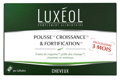 Luxéol Growth & Fortification 90 Capsules