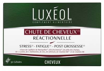 Luxéol Reactive Hair Loss 30 Capsules