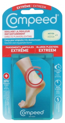 Compeed Extreme Blisters 5 Plasters