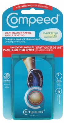 Compeed Sole of the Foot Blisters 5 Plasters