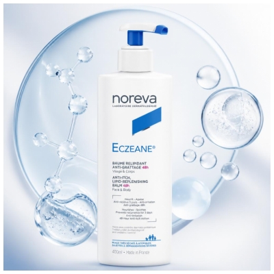 Noreva Eczeane Återfettande Anti-Klåda Balsam 48H 400 ml
