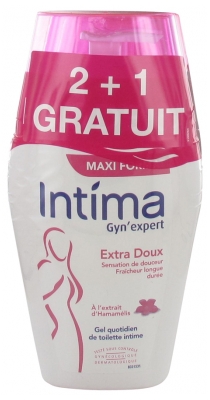 Intima Gyn Expert Gel Quotidien Extra Doux Lot de 3 x 240 ml