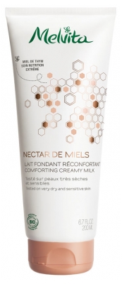 Melvita Nectar de Miels Lait Fondant Réconfortant Bio 200 ml