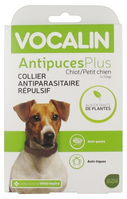 Vocalin Flea Control Plus Puppy & Small Dog Parasite Collar Repellent