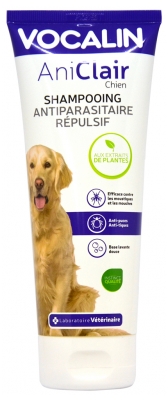 Vocalin AniClair Chien Shampoing Antiparasitaire Répulsif 200 ml