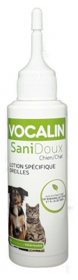 Vocalin SaniDoux Cão & Gato Loção Específica Orelhas 120 ml
