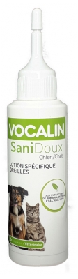 Vocalin SaniDoux Dog/Cat Specific Ear Lotion 120 ml