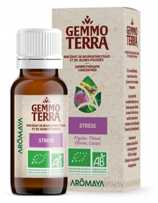 Gemmo Terra Tuoreiden Silmujen ja Nuorten Versojen Stressiuute Bio 30 ml
