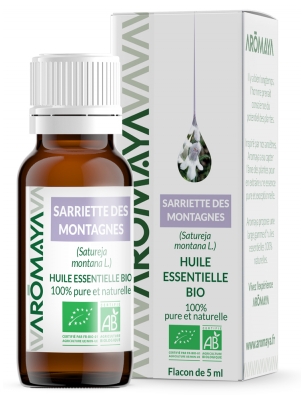 Aromaya Huile Essentielle Bio de Sarriette des Montagnes 5 ml
