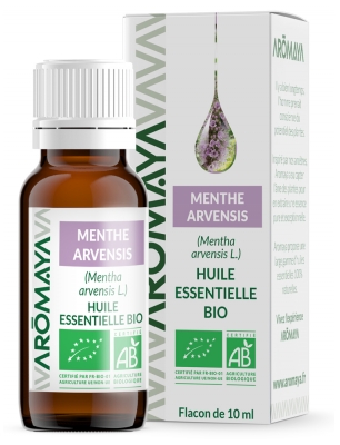 Aromaya Æterisk Olie Arvensis Mynte Økologisk 10 ml