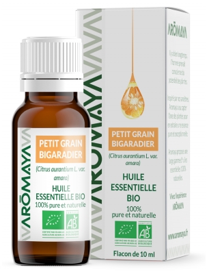 Aromaya Huile Essentielle Bio de Petit Grain Bigaradier 10 ml