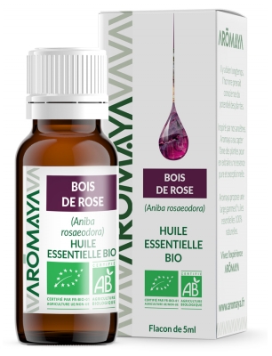 Aromaya Huile Essentielle Bois de Rose Bio 5 ml