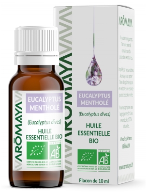 Aromaya Bio Esenciální Olej Eukalyptu Mentholového 10 ml