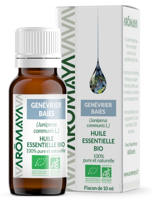 Ulei Esențial Bio de Ienupăr Fructe Aromaya 10 ml