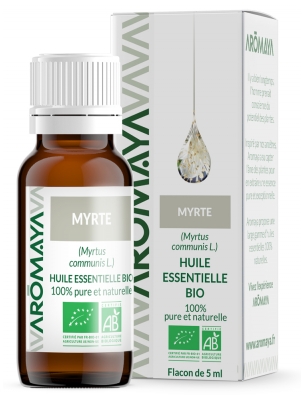 Aromaya Luomu Myrtti Eteerinen Öljy 5 ml