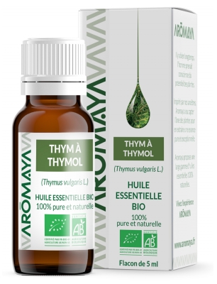 Aromaya Bio Esenciální Olej Tymián s Thymolem 5 ml
