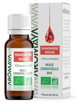Ulei Esențial de Mandarină Roșie Bio Aromaya 10 ml