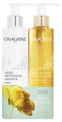 Onagrine Sublime Oil Make-Up Remover 200ml + Gentle Cleansing Gel 200ml