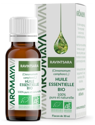 Aromaya Økologisk Æterisk Olie Ravintsara 30 ml
