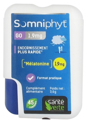 Santé Verte Somniphyt Go 1,9 mg 45 Comprimés