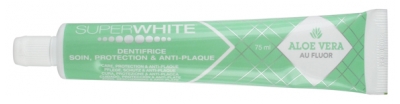 Superwhite Dentifrice Soin Protection & Anti-Plaque Aloe Vera 75 ml