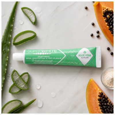 Superwhite Dentifricio Aloe Vera Protezione & Antiplacca 75 ml