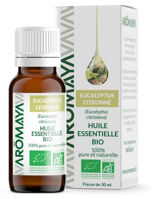 Aromaya Lemon Eucalyptus Organic Essential Oil 30 ml