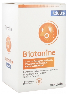 Minolvie Biotonin Adult 90 Vegetable Capsules