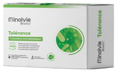 Minolvie Biotic' Verträglichkeit 30 Vegetarische Kapseln