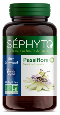 Séphyto Stress & Søvn Økologisk Passionsblomst 200 Kapsler
