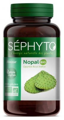 Séphyto Slimming Nopal Organic 200 Capsules