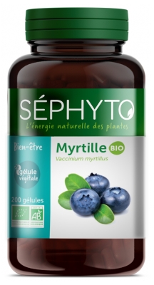 Séphyto Well Being Blueberry Organic 200 Capsules