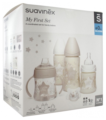 Suavinex My First Set 0 Month and + - Colour: White