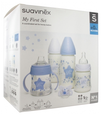 Suavinex My First Set 0 Month and + - Colour: Blue