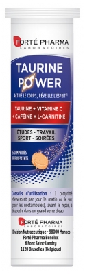 Forté Pharma Taurine Power 15 Tabletek Musujących