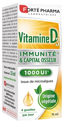 Forté Pharma Vitamin D3 1000 IU 15ml